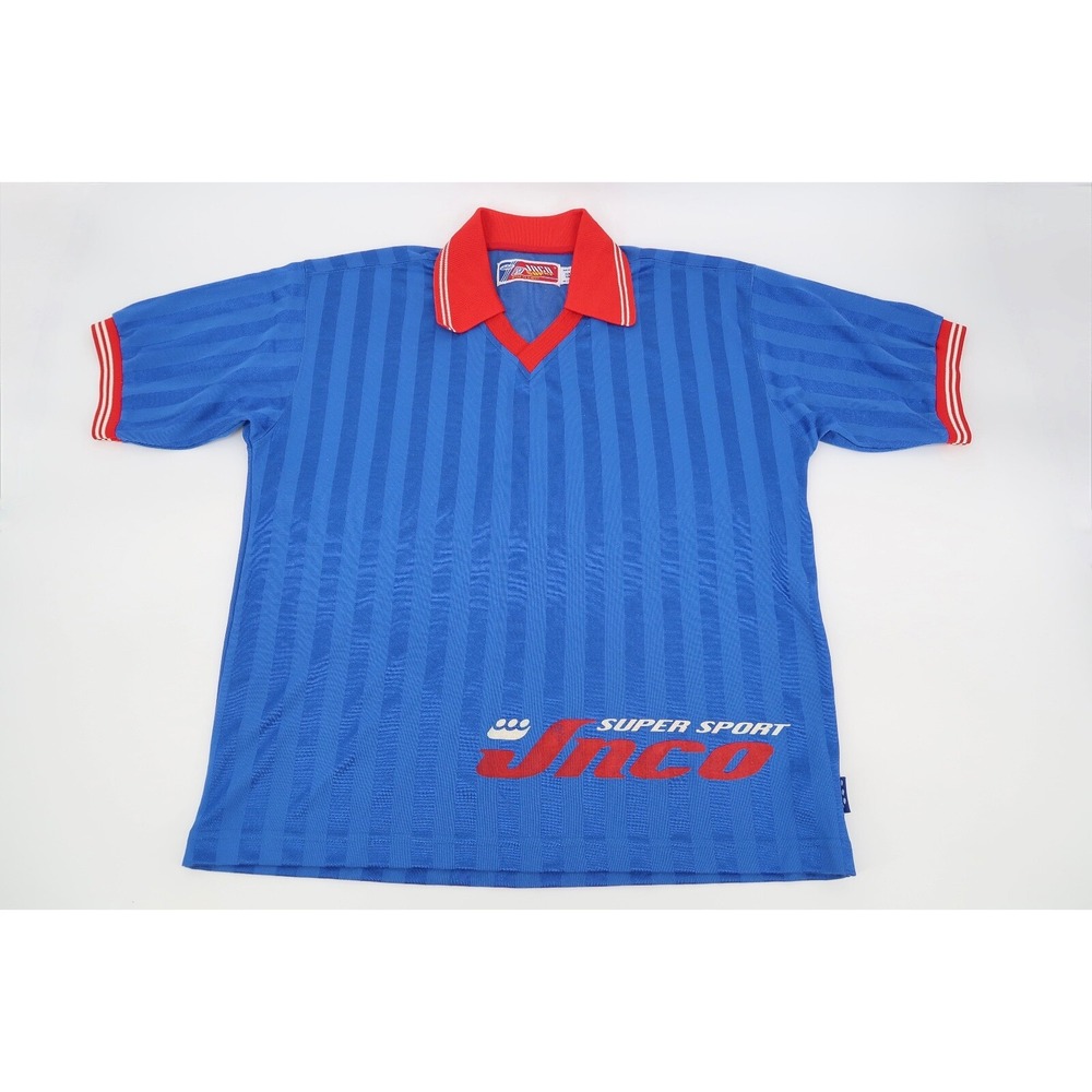Vintage JNCO Super Sport LARGE‎ SPELL OUT Long Sleeve Baggy Shirt Size Two